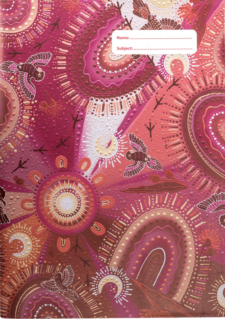 Spencil A4 Bookcover - Yarrawala 1 | Book Cover A4 Exercise Book Size - STEAM Kids 