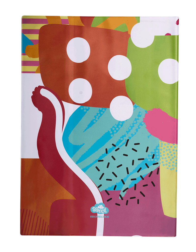 Scrapbook Book Cover  | Spencil |  Colour Burst - STEAM Kids 