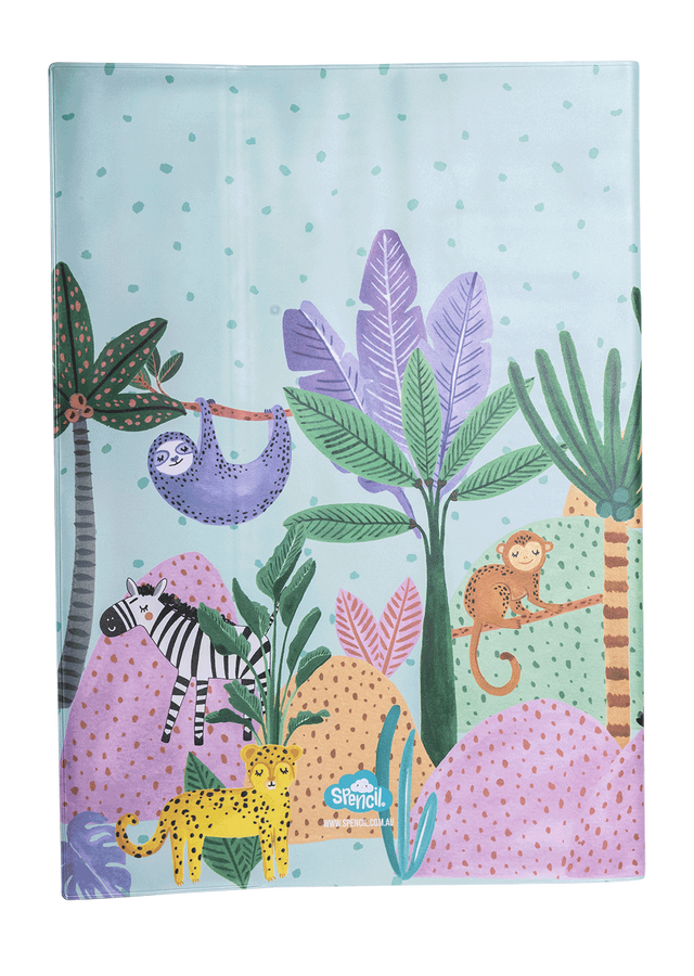 Scrapbook Book Cover  | Spencil |  Wild Things 1 - STEAM Kids 