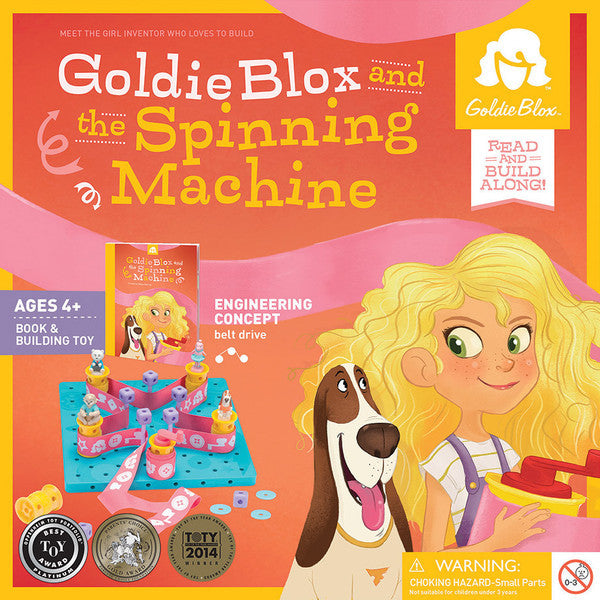 GoldieBlox and the Spinning Machine - STEAM Kids 