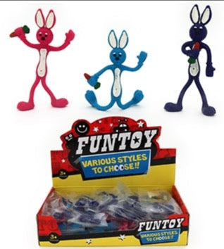 Bendable Bunny Rabbit Fidget Toy - STEAM Kids Brisbane