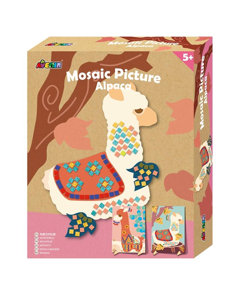 Mosaic Picture Alpaca l Avenir - STEAM Kids 