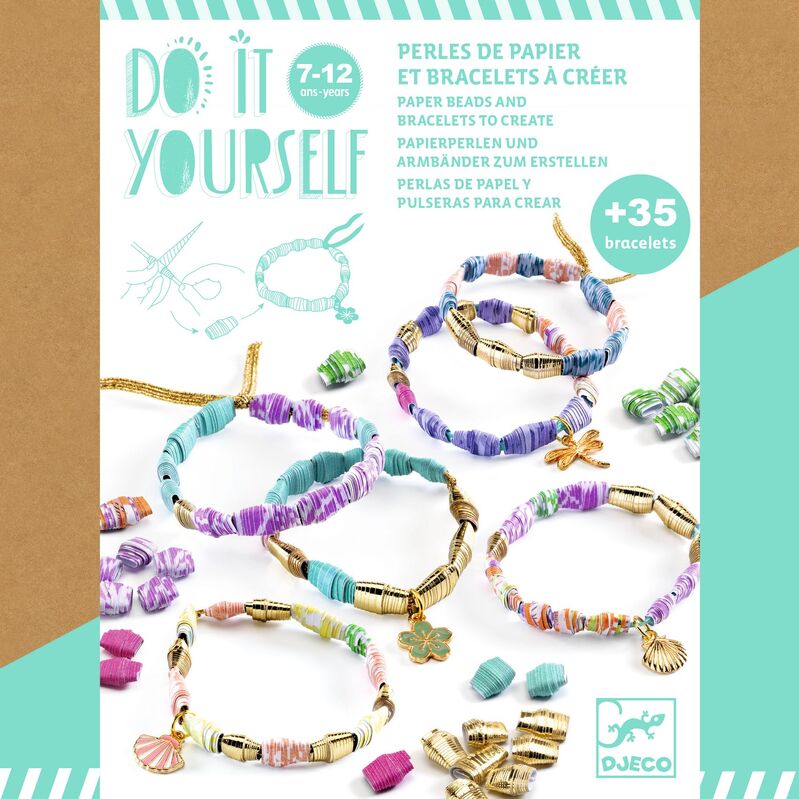 Do It Yourself - Chic and Golden Bracelets | Djeco - STEAM Kids Brisbane