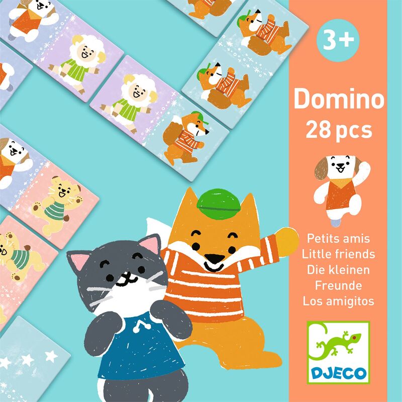 Little Friends Domino Game | Djeco - STEAM Kids Brisbane