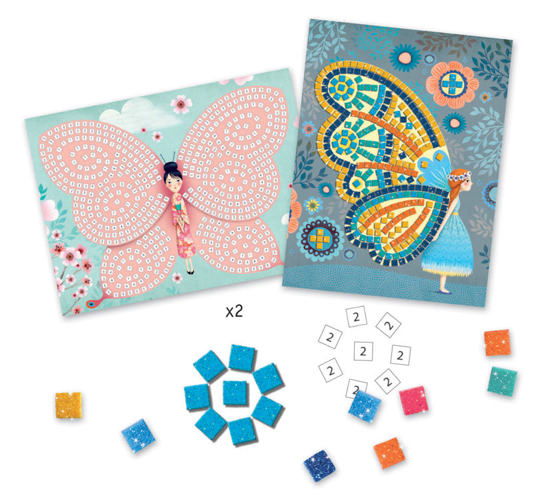 Djeco Butterfly Mosaics - STEAM Kids Brisbane
