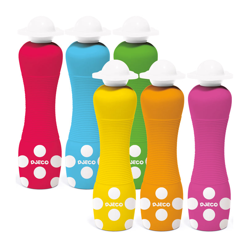 6 Coloured Foam Markers | Djeco - STEAM Kids Brisbane