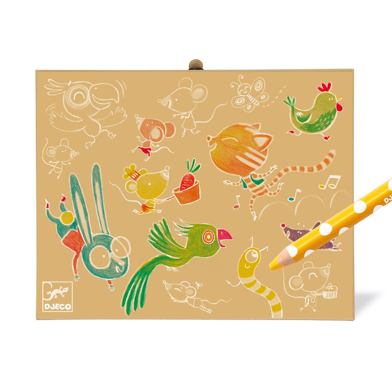 Djeco Box of Colours for Little Ones - STEAM Kids 