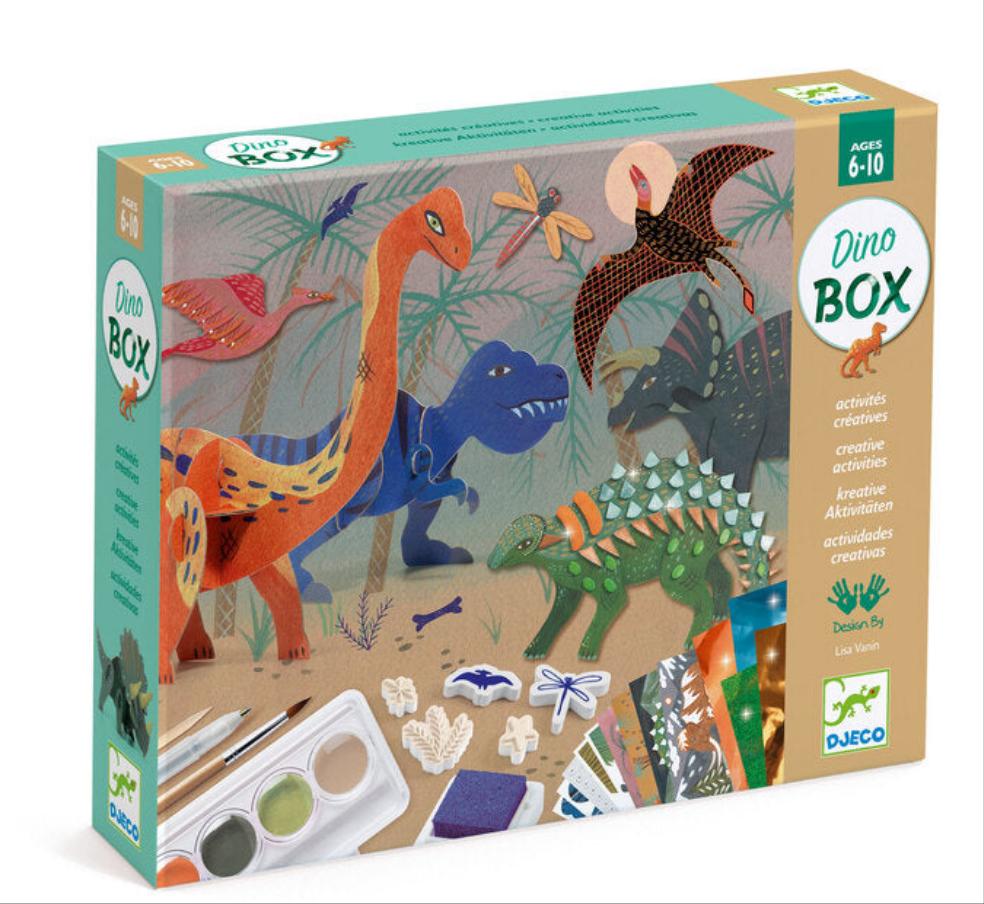 Djeco | The World of Dinosaurs Multi Craft Box Kit - STEAM Kids Brisbane