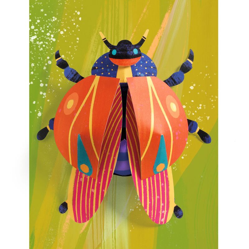 Bugs Poster in 3D | Djeco - STEAM Kids Brisbane