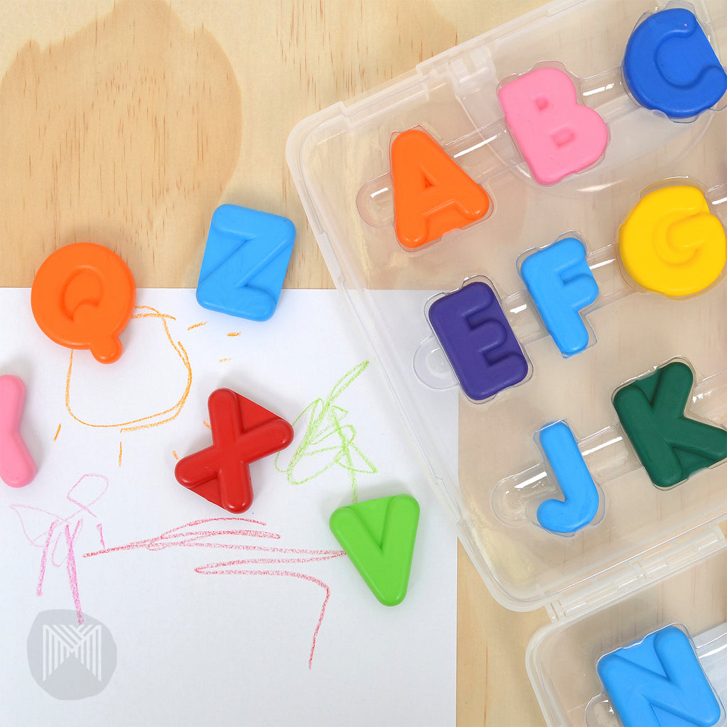Micador | Early Start Alphabet Crayons | 26 Pieces - STEAM Kids 