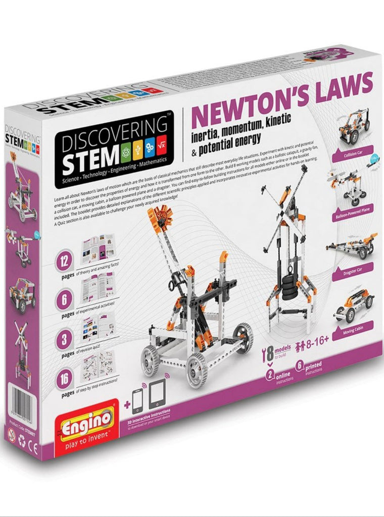 Newtons Laws - Discovering Stem | Engino - STEAM Kids Brisbane