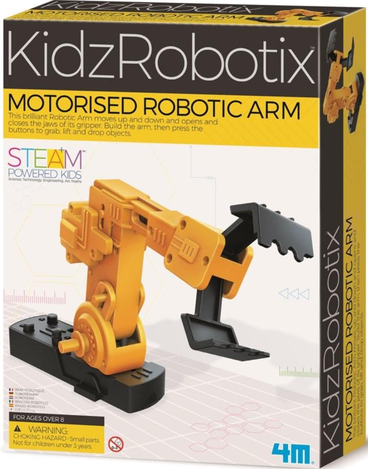 KidzRobotix Motorised Robotic Arm - STEAM Kids Brisbane