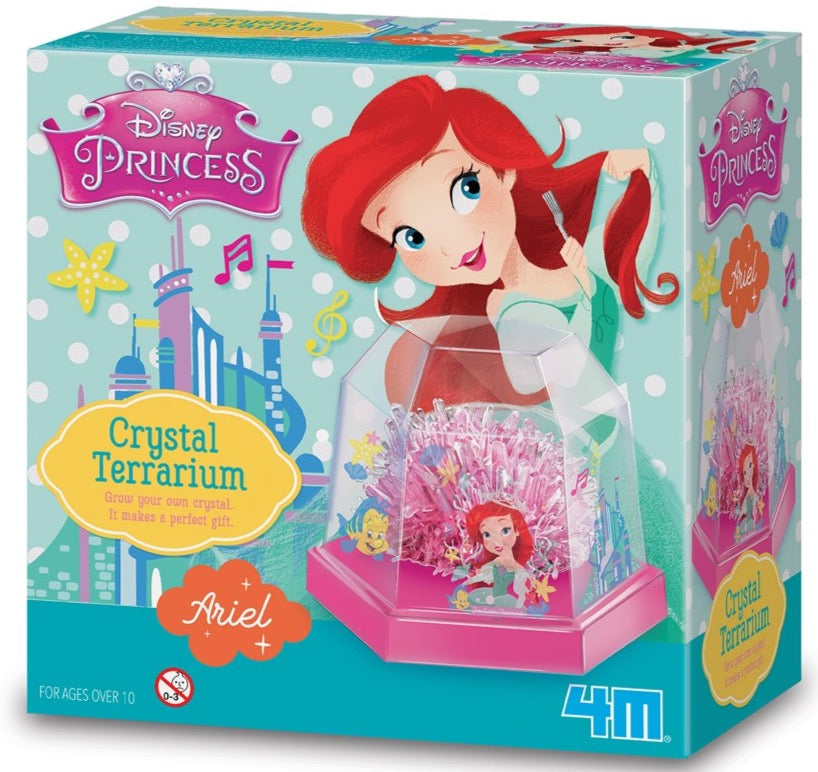 Disney Princess Ariel Crystal Terrarium | 4M (Seconds - Slight Box Damage) - STEAM Kids Brisbane