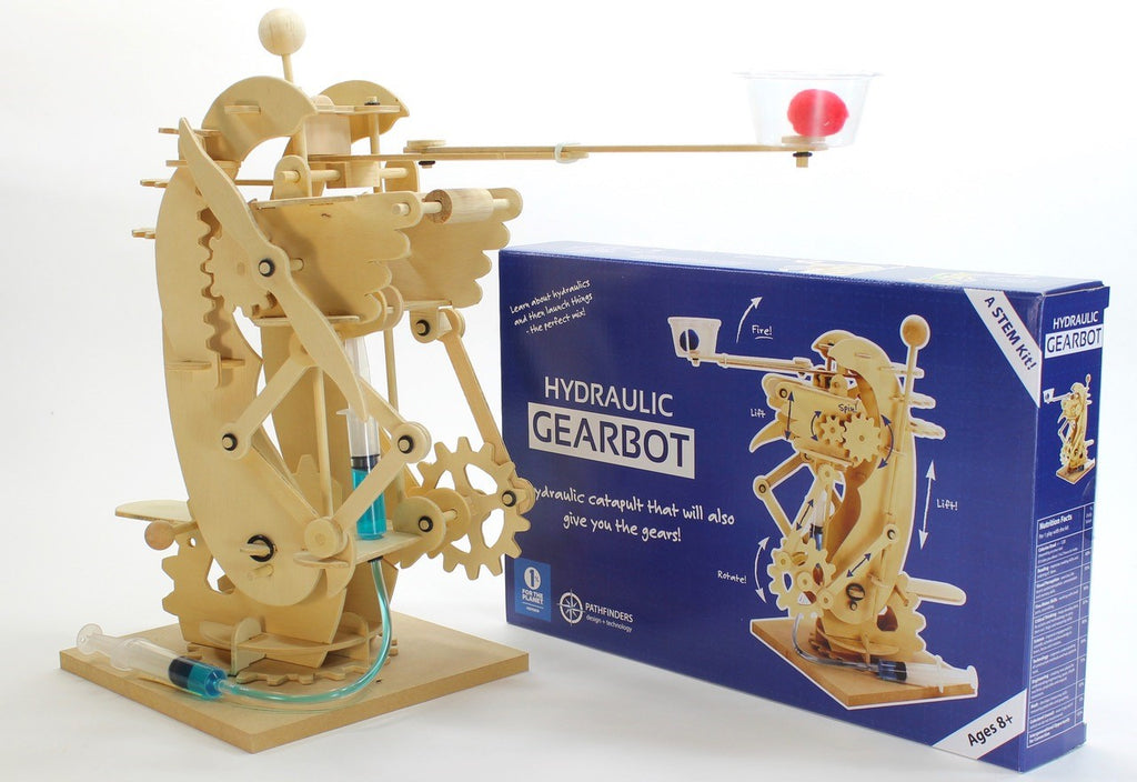 Pathfinders Hydraulic Gearbot Kit | Fluid Power Mechanics - STEAM Kids Brisbane
