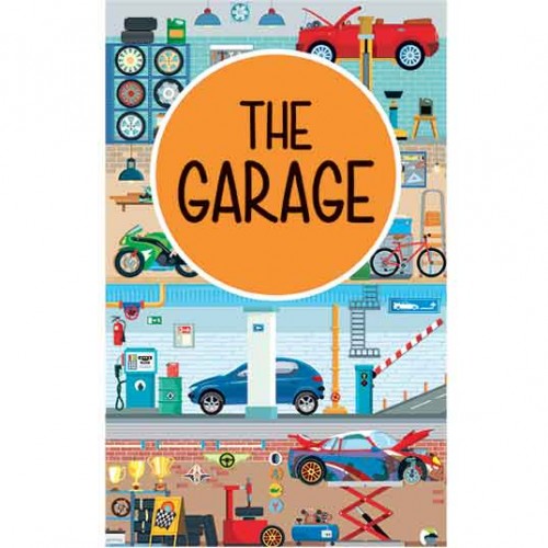 Sassi 3D Puzzle & Book - The Garage - STEAM Kids Brisbane