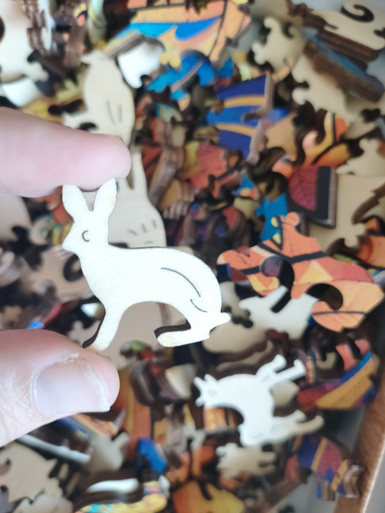 Lion Wood Puzzle | 189 Precision Cut Pieces - STEAM Kids Brisbane