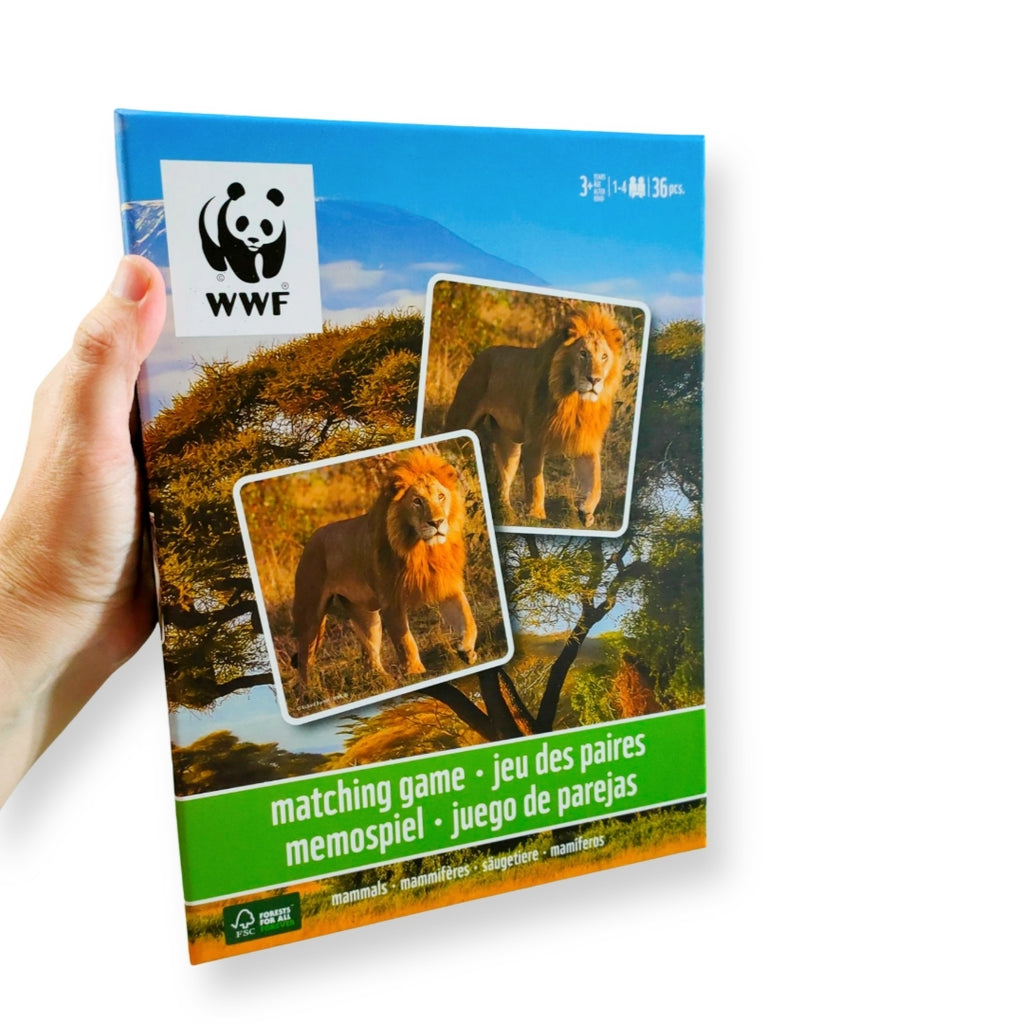 WWF Memory Matching Game - Mammals - STEAM Kids Brisbane