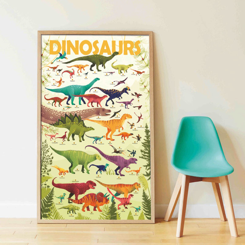 POPPik Discovery Stickers | Dinosaurs Poster - STEAM Kids Brisbane