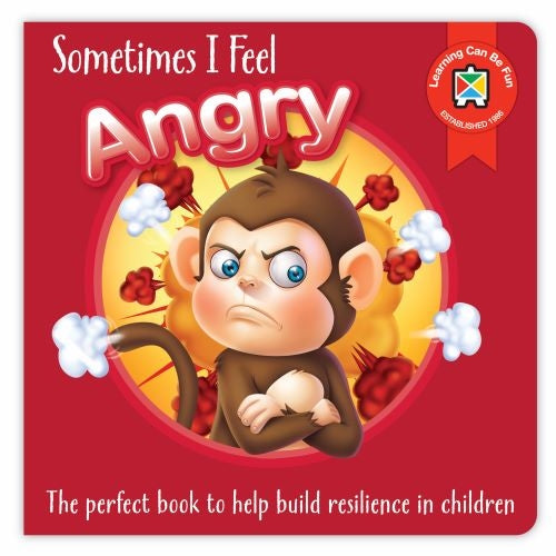 Sometimes I Feel Angry Book - STEAM Kids 