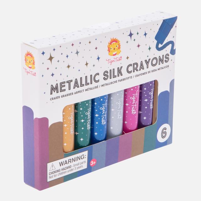 Tiger Tribe Metallic Silk Crayons - STEAM Kids Brisbane