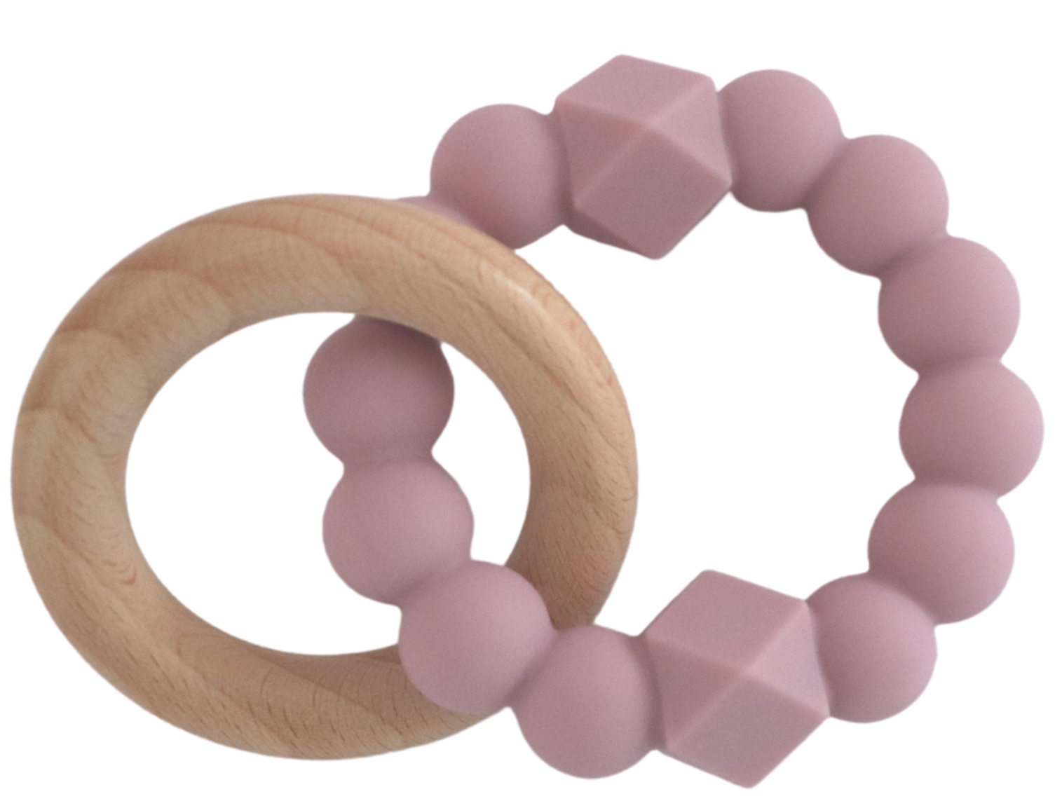 Jellystone Moon Teether Mauve STEAM Kids - Main Image