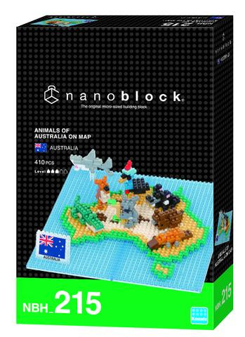 Animals of Australia Map Nanoblock - STEAM Kids 