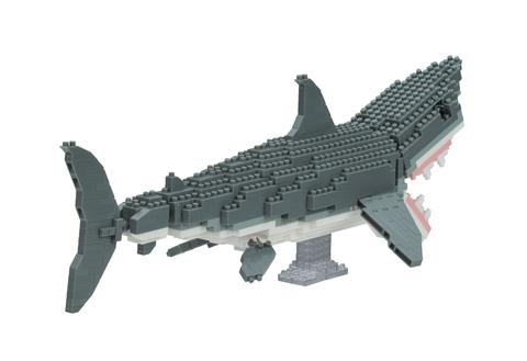 Great White Shark Deluxe Nanoblock - STEAM Kids 