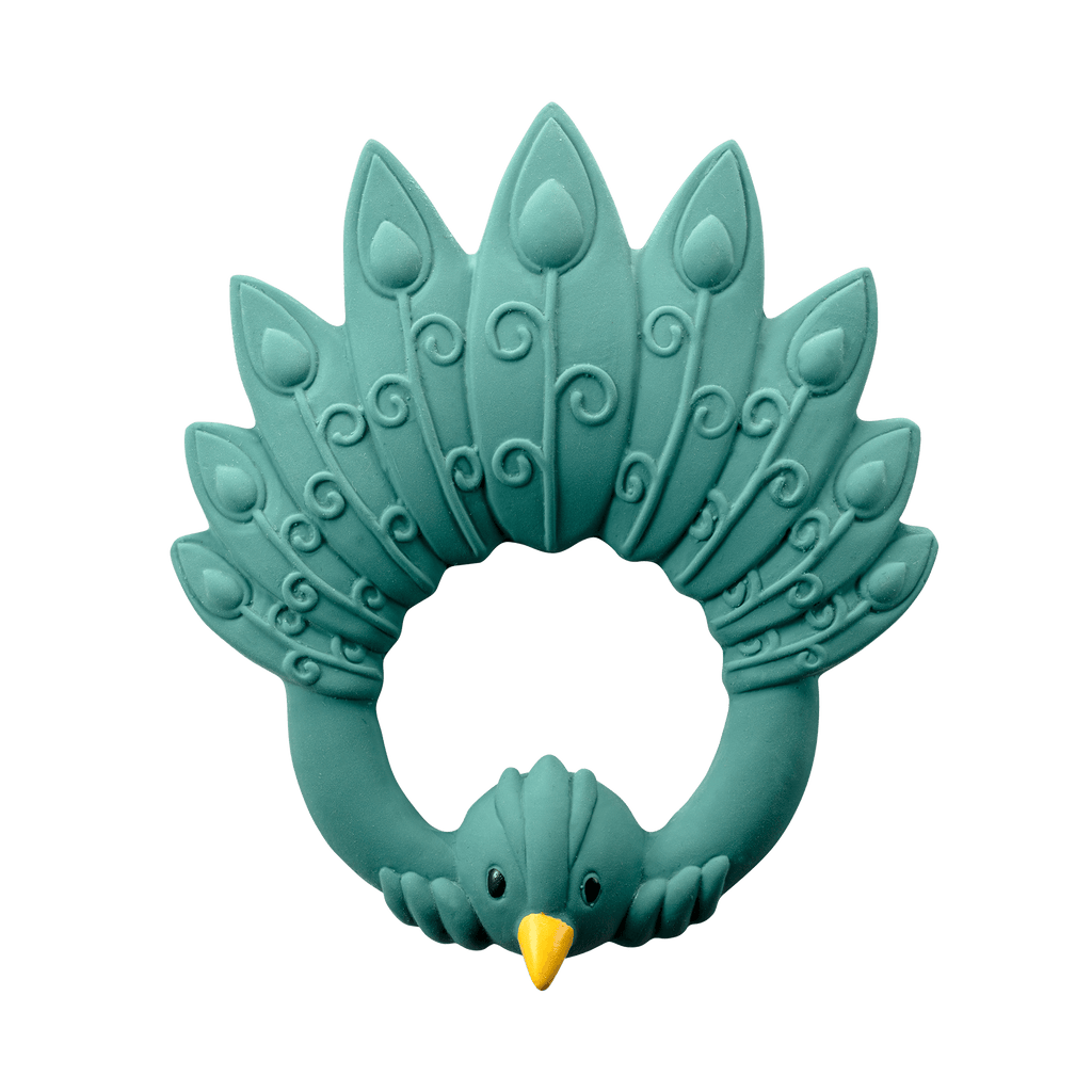 Peacock Teething Ring | Natruba - STEAM Kids 