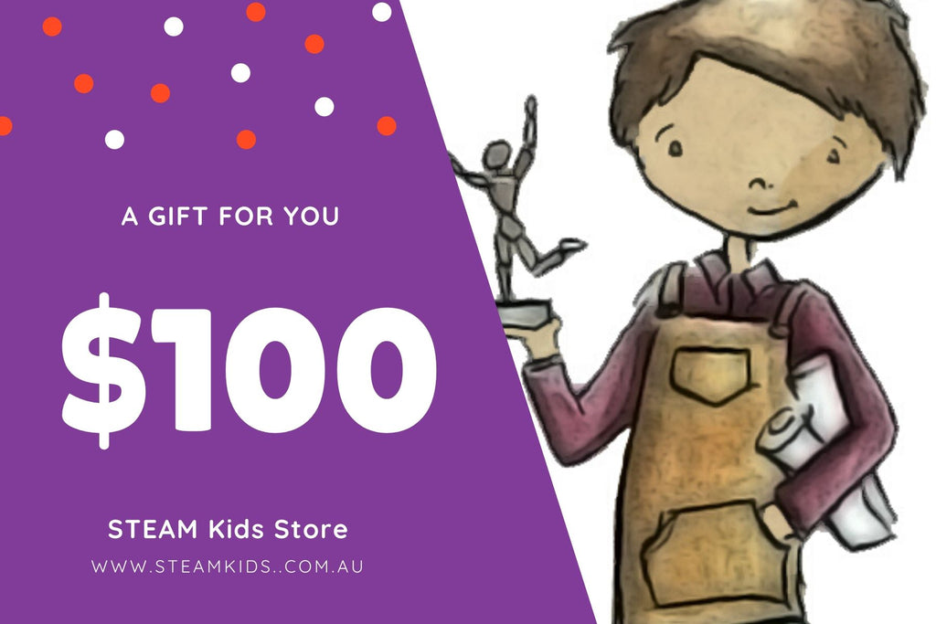 STEAM Kids $50 Gift Card - STEAM Kids Brisbane