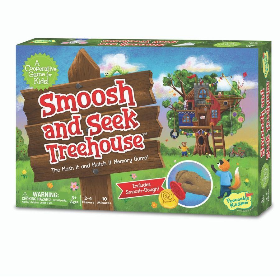Smoosh & Seek Tree House | Peaceable Kingdom Cooperative Game - STEAM Kids 