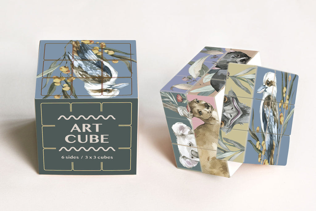 Art Cube - Aussie Animals | Journey of Something - STEAM Kids 
