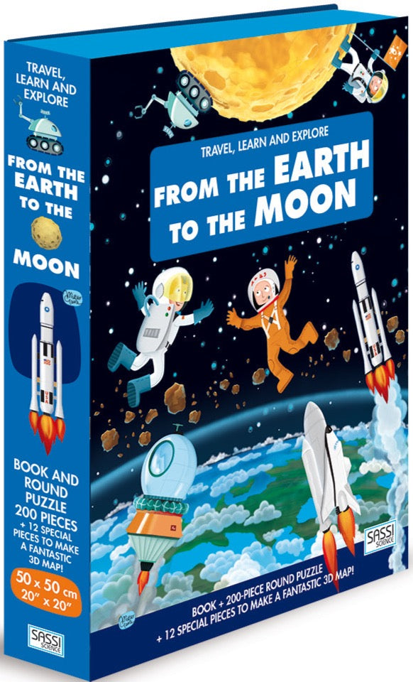 Travel, Learn and Explore. From the Earth to the Moon - STEAM Kids Brisbane