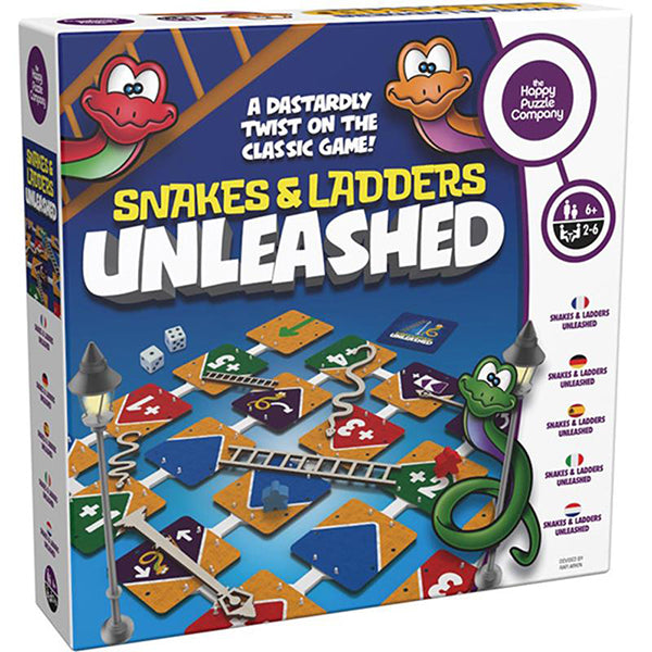 Snakes and Ladders Unleashed | Happy Puzzle Company| - STEAM Kids Brisbane