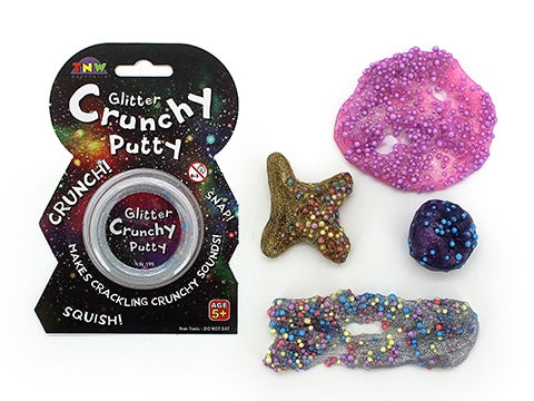 Crunchy Glitter Putty | TNW - STEAM Kids Brisbane