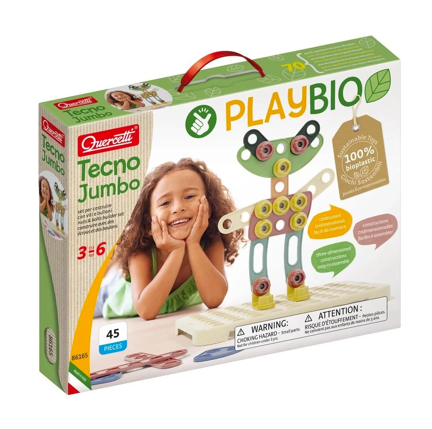 Play Bio Fantacolor Design Quercetti 80903 - Mosaïque enfant