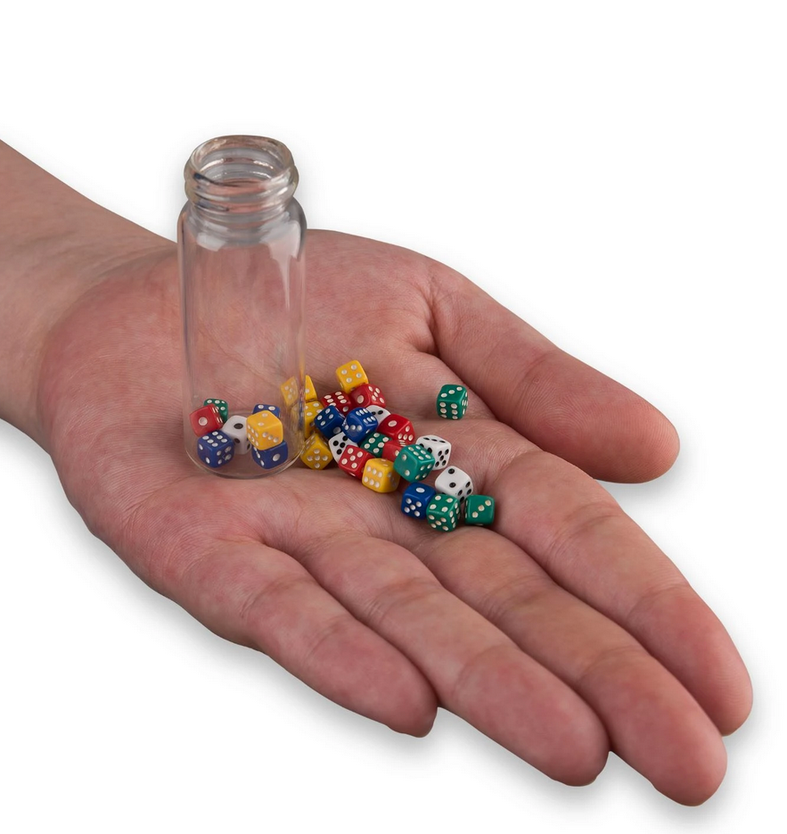 Smart Brain Pirate Dice Mini Bottle - STEAM Kids 