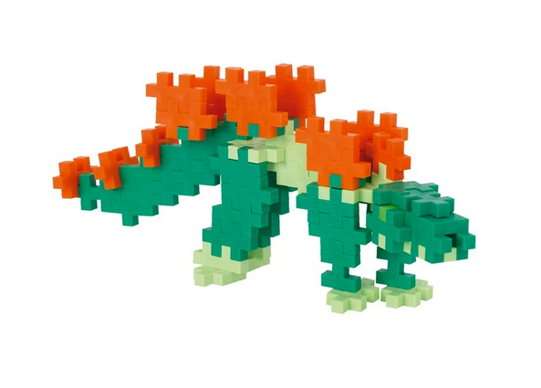 Plus Plus Tube | Stegosaurus | 100 Pieces - STEAM Kids 