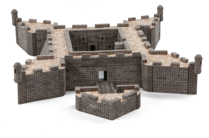 Wise Elk Mini Brick Castillio De San Marcos | 1450 Pieces - STEAM Kids 