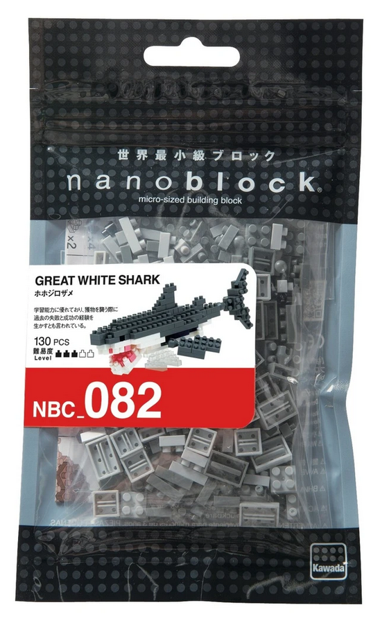 Great White Shark Nanoblock - STEAM Kids 