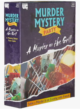 Murder on the Grill - Murder Mystery Party Game | University Games - STEAM Kids Brisbane