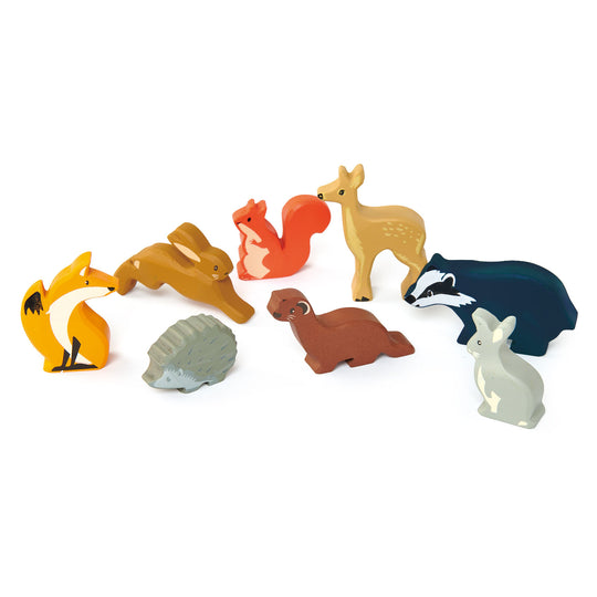 Red Squirrel Figurine | Wooden Toys by Wooden Wonderland | Tender Leaf Toys - STEAM Kids Brisbane