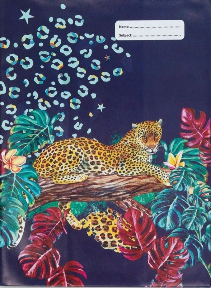 Spencil Scrapbook Book Cover -  Leopard Queen I - STEAM Kids Brisbane