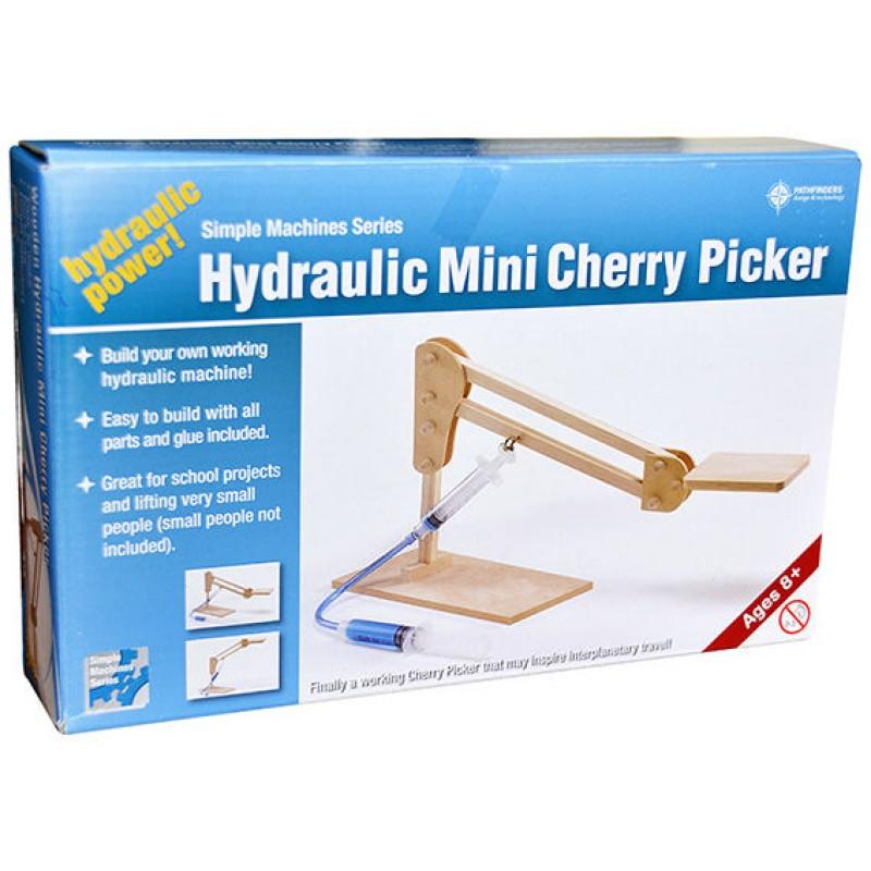 Hydraulic Mini Cherry Picker by Pathfinders - STEAM Kids Brisbane