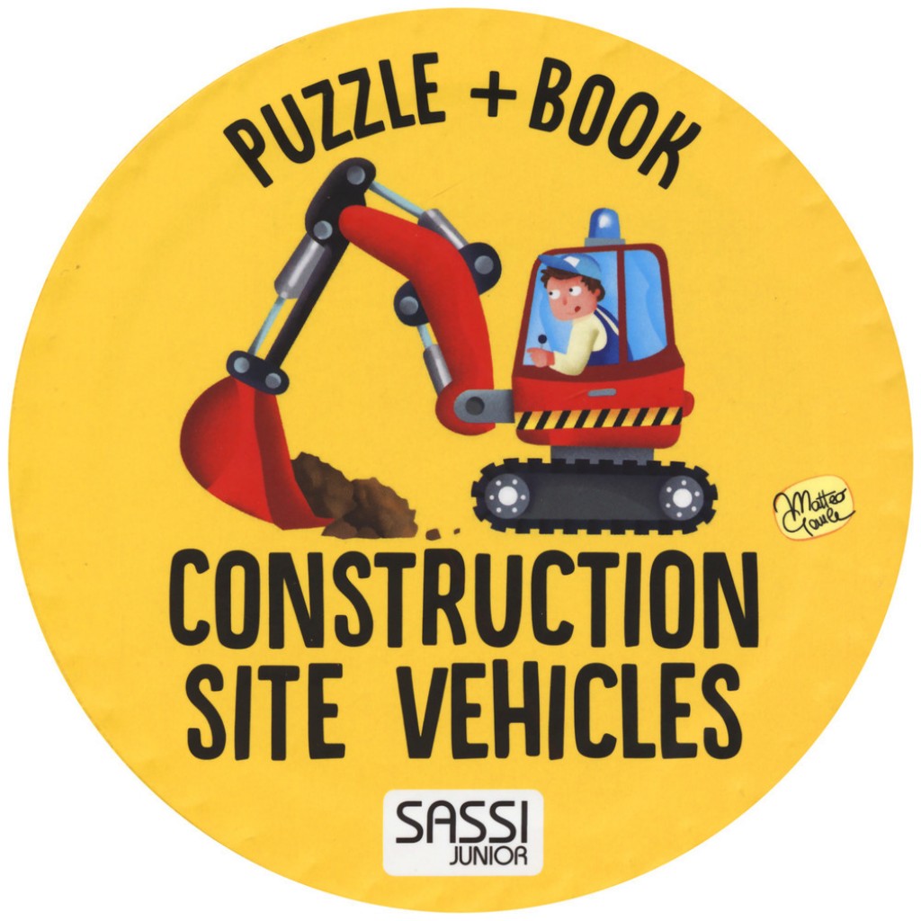 Sassi Construction Giant Puzzle, 30 Pieces - STEAM Kids Brisbane