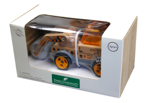 Build-a-Road Roller | Build-a-Construction Vehicle | Discoveroo Wooden Toys || - STEAM Kids 