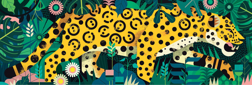 Djeco | Leopard 1000pc Puzzle Gallery - STEAM Kids 