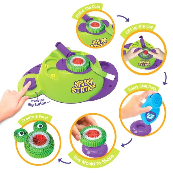 Spyrosity 3D Crinklers - Quilling Based Creative Toy and Activity Set - STEAM Kids Brisbane