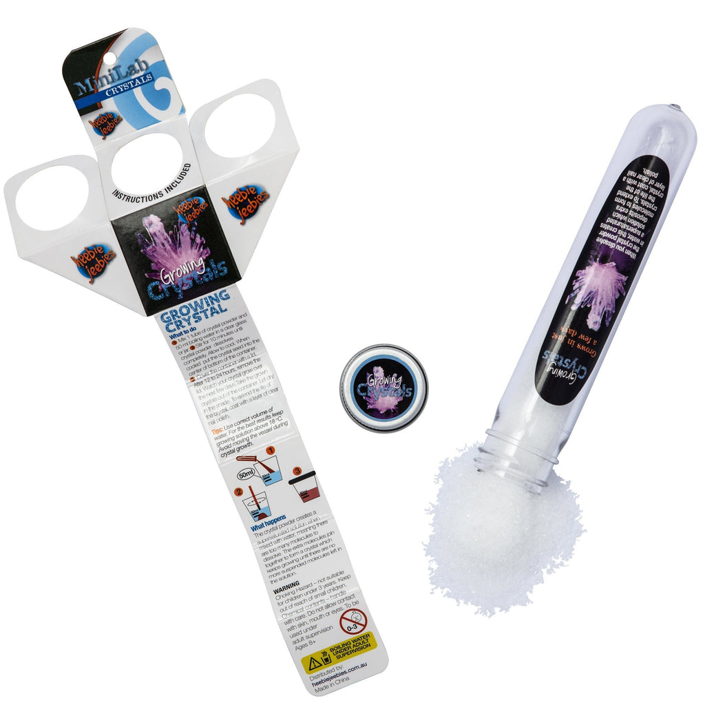 Test Tube | Growing Crystals | Assorted Colours - STEAM Kids 