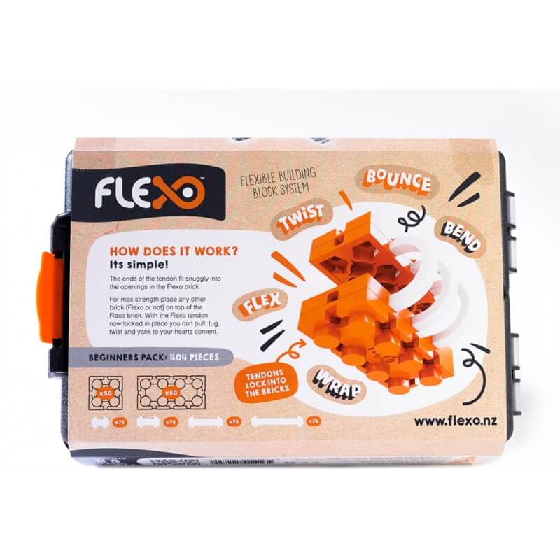 Flexo Beginners Pack Grey - STEAM Kids Brisbane
