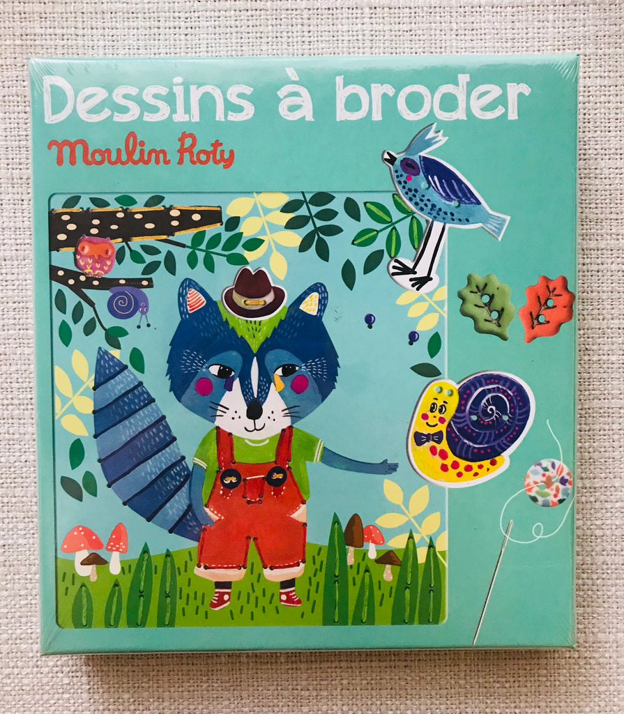 Moulin Roty l  Embroidery Designs Forest Animals l Animaux de la foret - STEAM Kids 
